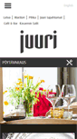 Mobile Screenshot of juuri.fi